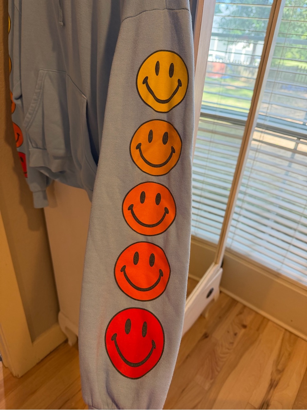Aviator Nation Smiley Sunset Relaxed Pullover - side XS! - Picture 2 of 5